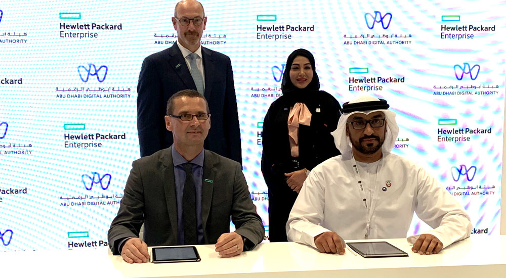 The Abu Dhabi Digital Authority (ADDA) has announced a new data partnership agreement with Hewlett Packard Enterprise (HPE