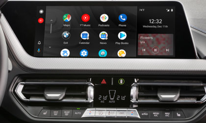 Android Auto inside BMW from 2020 boosting integration with Android phones