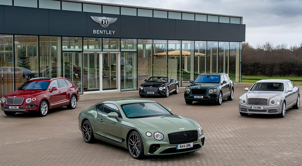 Bentley model line-up