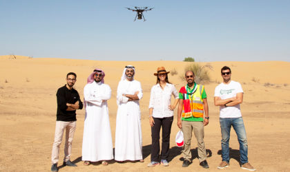 CAFU to plant one million trees in UAE using specialised drones and algorithms