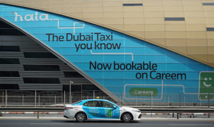 RTA’s Dubai Taxi now part of Hala, available through Careem car hailing app
