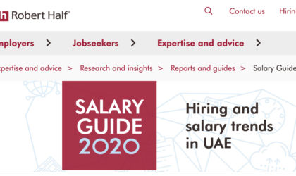 Robert Half reveals the UAE’s top 10 in-demand jobs and workplace trends for 2020