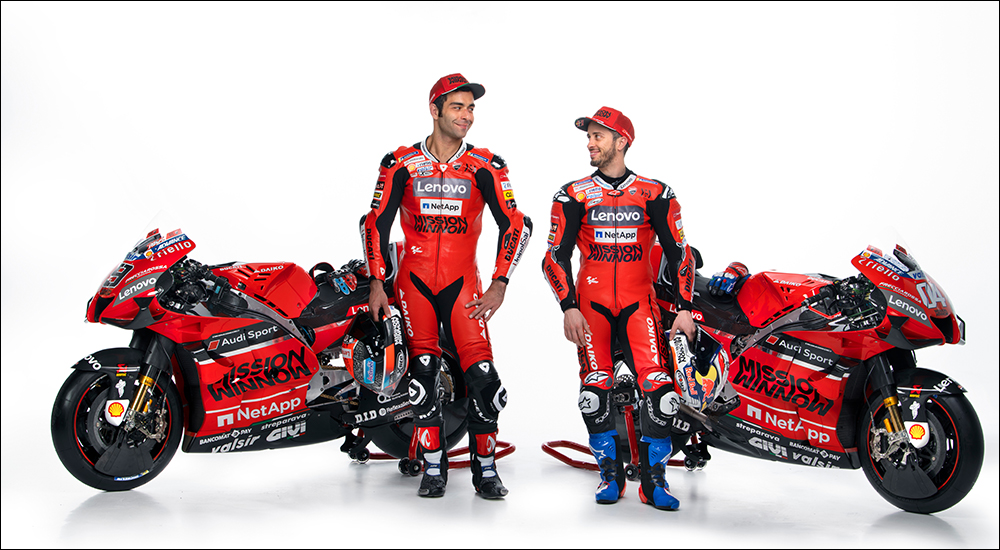 NetApp renews sponsorship of Ducati Corse