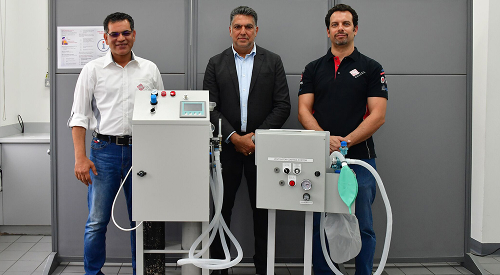 Bahrain's F1 circuit is to produce hundreds of ventilators for Covid-19 patients