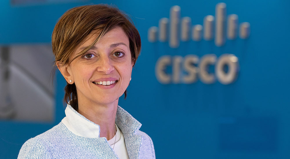 Adele Trombetta, Vice President Customer Experience, Cisco Middle East and Africa.