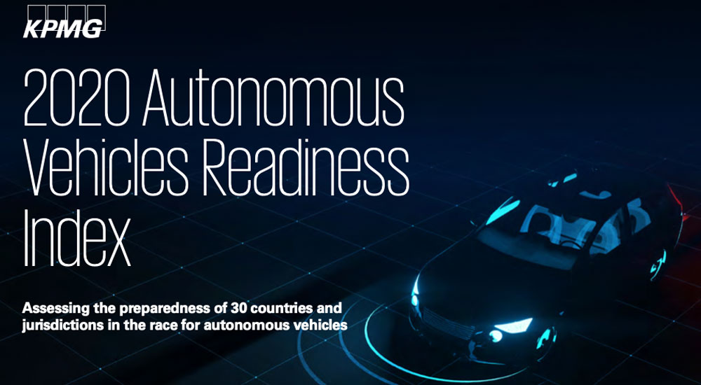 KPMG’s 2020 Global Autonomous Vehicles Readiness Index