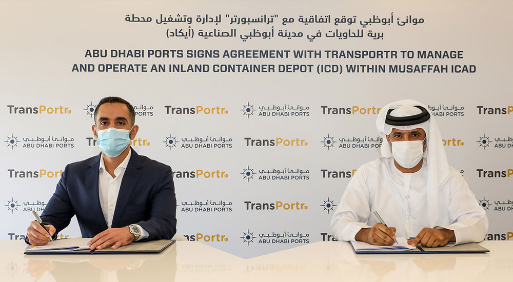 Abu Dhabi Ports to manage Transportr’s inland container depot