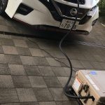 Nissan uses electric cars to provide power for disaster recovery