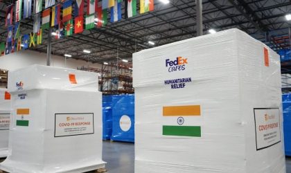 FedEx donates charter flights to move oxygen concentrators, masks shipments to India