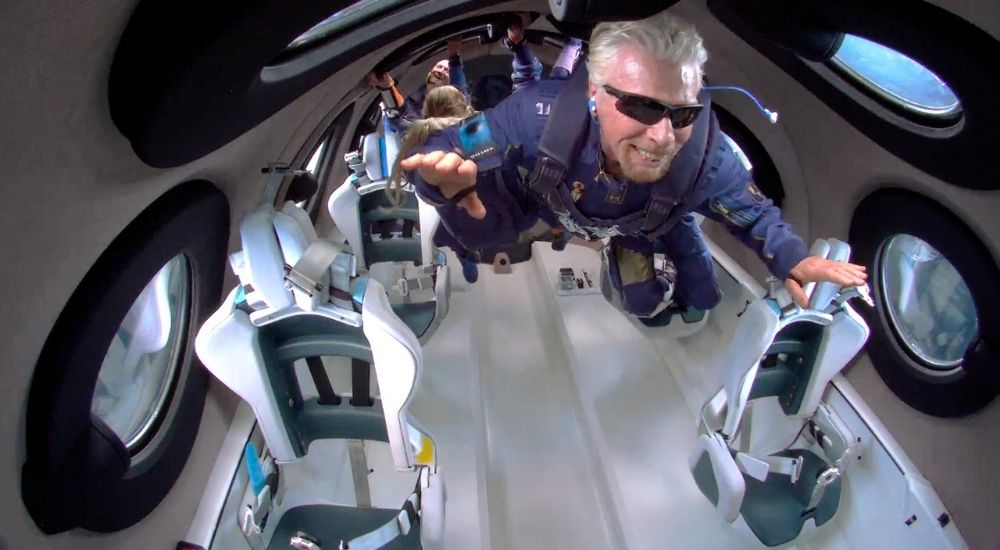 Virgin Galactic completes first fully crewed spaceflight