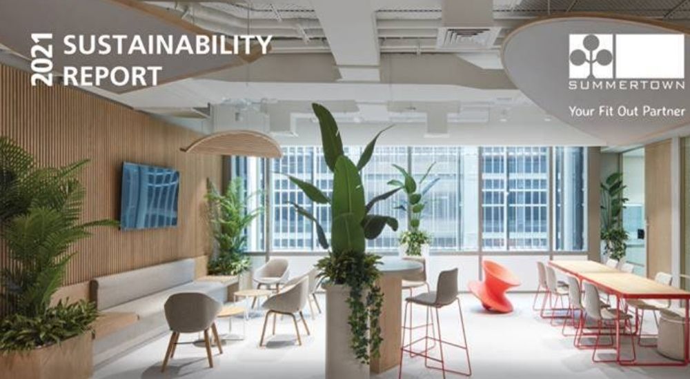 Summertown Interiors releases 2021 Sustainability Report detailing its performance achieving its 2030 sustainability goals