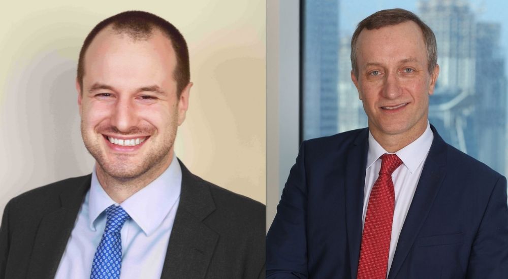 (Left to Right) Tom Flynn, Principal at Whiteshield Partners and Anthony O'Sullivan, Director and Partner of Whiteshield Partners.