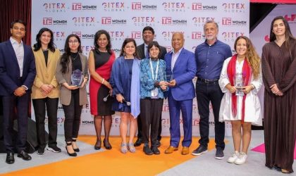 Neha Jain, Myra Arshad, Farah Emar, winners of TiE Women Global Pitch Competition 2021