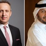 (Left to Right) Wojciech Bajda, Vice President and Head of Gulf Council Countries at Ericsson Middle East and Africa and Saleem AlBlooshi, Chief Technology Officer, du