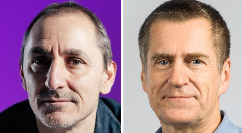 (Left to Right) David Droga, CEO and creative chairman of Accenture Interactive and Mark Curtis, head of global innovation and thought leadership at Accenture interactive