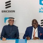 (Left to Right) Eng. Alaa Malki, Chief Technology Officer at Mobily and Ekow Nelson, Vice-President at Ericsson Middle East and Africa