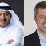 (Left to Right) Khalifa Hassan Al Forah Al Shamsi as CEO, Etisalat Consumer Digital and Mikhail Gerchuk as CEO, Etisalat.