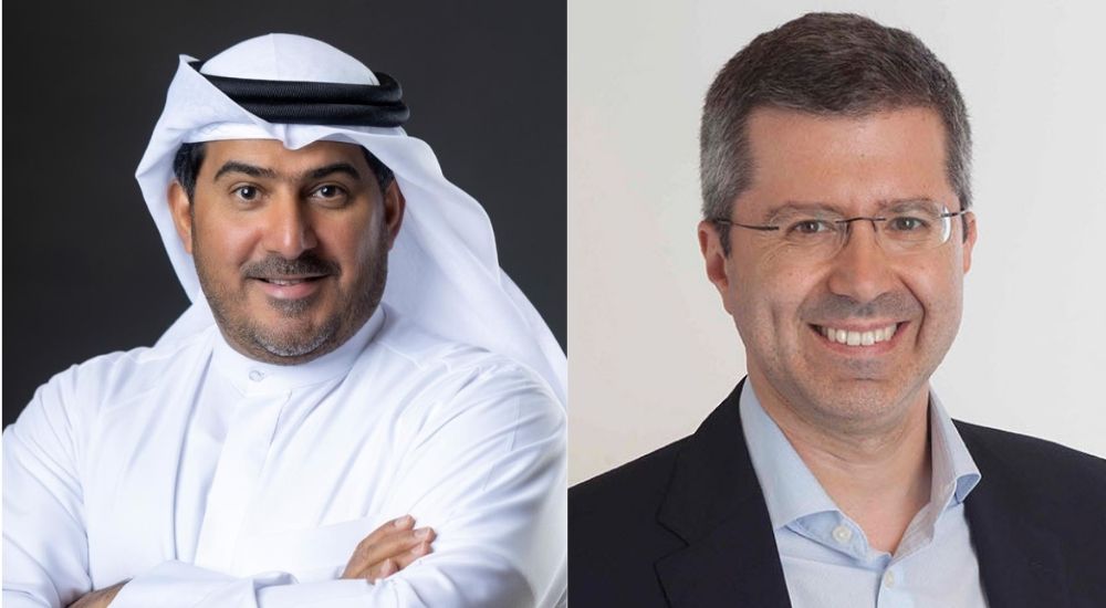 (Left to Right) Khalifa Hassan Al Forah Al Shamsi as CEO, Etisalat Consumer Digital and Mikhail Gerchuk as CEO, Etisalat.