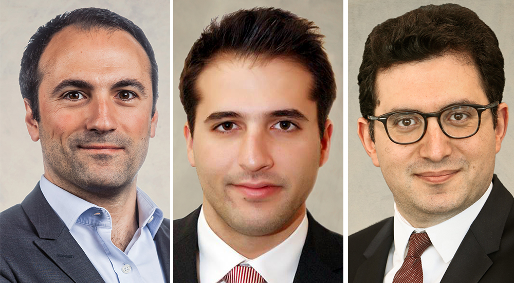 (Left to Right) Joe Mazloum, Sabri Hamade and Ziad Moukarzel