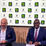 (Left to Right) Hazem Metwally, Chief Executive Officer at Etisalat Misr and Ekow Nelson, Vice President at Ericsson Middle East and Africa