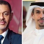(Left to Right) Khalid Elgibali, Division President – Middle East and North Africa, Mastercard and H.E. Hamad Buamim, President & CEO of Dubai Chamber of Commerce & Industry