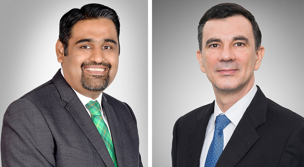 (Left to Right) Vibhor Mundhada, CEO of NEOPAY and Fernando Morillo - Senior Executive Vice President And Group Head Of Retail Banking Group, Mashreq Bank