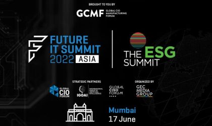 The Future IT Summit Asia and ESG Summit 2022 begins in Mumbai on 17 June