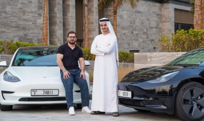 MOTOR launches electric car-sharing in UAE including Tesla Model 3, Tesla Model Y