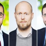 (Left to Right) Faisal Hamady, Managing Director and Partner, BCG; Juergen Eckel, Managing Director and Partner, and regional Head of BCG Digital Ventures; Rami Mourtada, Partner and Director, BCG