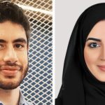 (Left to Right) Talal Bayaa, CEO and co-founder at Bayzat and Fatima Al Naqbi, Chief Innovation Officer at Ministry of Finance and MBRIF