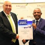 (Left to Right) Mikail Houari, President, Airbus Africa and Middle East and Mesfin Tasew, Group CEO, Ethiopian Airlines