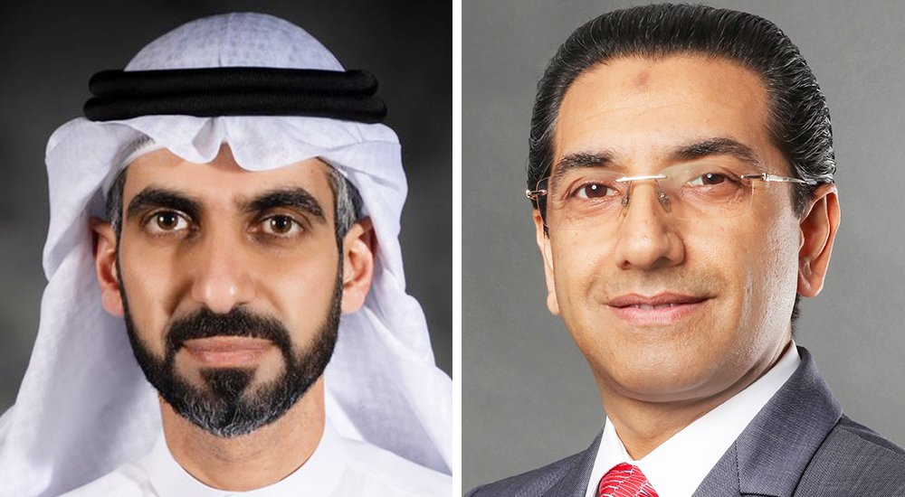 (Left to Right) Abdulhameed Al Muhaidib, New CFO, ACWA Power and Kashif Rana, Former CFO, Chief Portfolio Management Officer