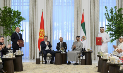 Abu Dhabi signs city twinning agreement with Bishkek City in Kyrgyzistan
