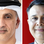 (Left to right) Ibrahim Nassir, Chief Human Resources & Shared Services Officer, du and Rahul Misra, Vice President – Business Applications, Gulf and South Africa, Oracle