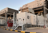 General Electric LM6000 gas turbine runs on hydrogen-blended fuel at Sharm El Sheikh Plant