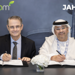 (Left to right) Haluk Gokmen, Founder and CEO, Enekom and Talal Al Hashmi, CEO, JAHEZIYA