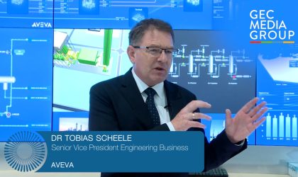 AVEVA starts at the very beginning of the asset and builds the digital thread says Dr Tobias Scheele