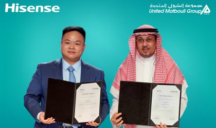 Hisense partners with Saudi Arabia’s United Matbouli Group for in-country distribution