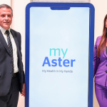 (Left to right) Mr. Brandon Rowberry, CEO - Digital Health, Aster DM Healthcare and Ms. Alisha Moopen, Deputy Managing Director, Aster DM Healthcare.