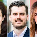 (Left to right) Leila Hoteit, Managing Director & Senior Partner, BCG ; Tibor Mérey, Managing Director & Partner, BCG Vienna and Joelle Awwad, Head of Public Policy Programs at Meta in the Middle East North Africa and Turkey.