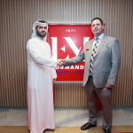 Ammar Al Malik, Executive Vice President of Commercial at TECOM Group with Prof. Dr. Khaireddine Al Mouakhar, President of EM Normandie Business School Dubai.