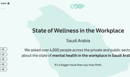 Tuhoon, National Center for Mental Health, palmHR survey Saudi’s workspace wellness