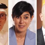 (Left to right) Marketplace Middle East-Middle East Aviation-Akbar Al Baker; Marketplace Middle East-Middle East Aviation-Rana Nawas and Marketplace Middle East-Middle East Aviation-Yehia Zakaria.