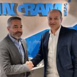 (Left to right) Elie Abou-Semaan, Managing Director - Gulf & Levant at Ingram Micro, and Mohamed Abdallah, Regional Director and General Manager, Middle East, Turkey, and Africa at SonicWall.
