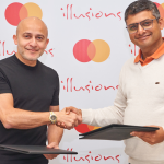 (Left to right) Faisal Memon, Founder & CEO, Illusions Online. and Gaurang Shah, Executive Vice President, Products and Engineering, EEMEA, Mastercard.