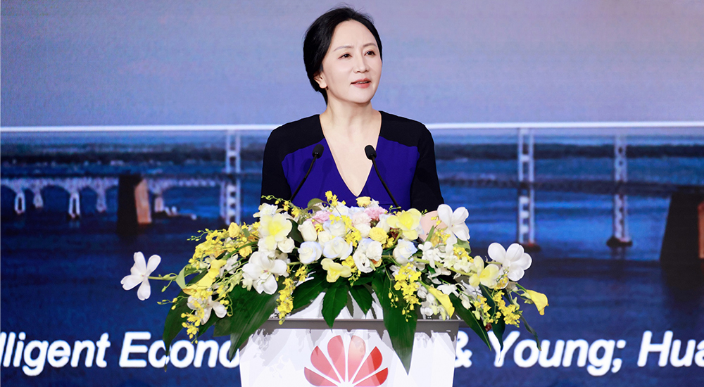 Sabrina Meng, Deputy Chairwoman, Rotating Chairwoman, and CFO, Huawei.
