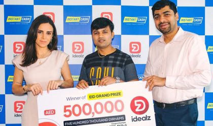 Nepali Expat wins AED500,000 with idealz and instant cash
