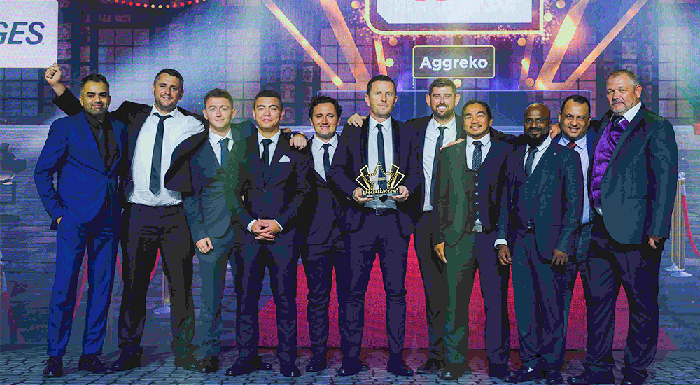 Aggreko team at Middle East Events Award
