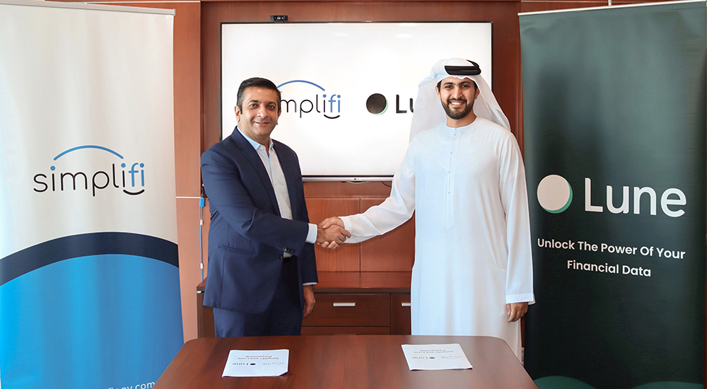 (Left to Right) Ali Sattar, Founder and CEO of SimpliFi & Helal Tariq Lootah, Co-Founder of Lune