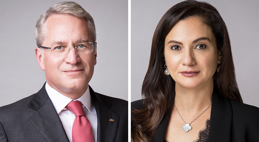 Joel Van Dusen, Group Head of Corporate & Investment Banking at Mashreq and Rania Nerhal, Chief Client Experience & Conduct Officer at Mashreq